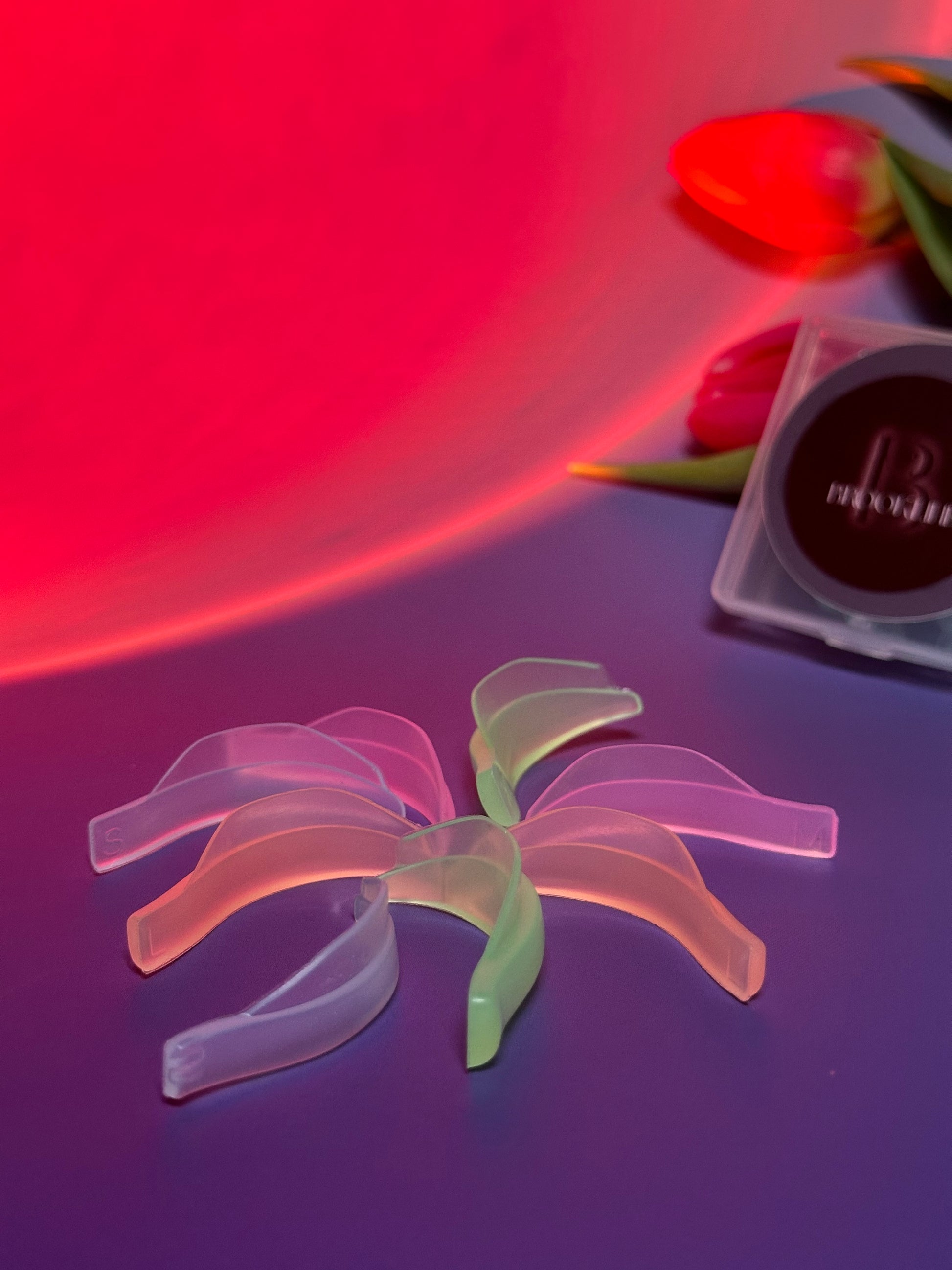 Pads à lash lift RAINBOW courbe L - 4 tailles