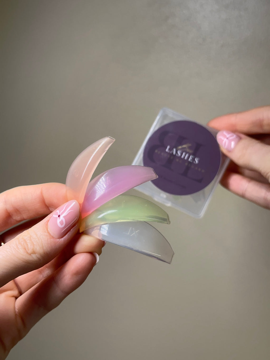 Pads à lash lift Limonade courbe LC - 4 tailles