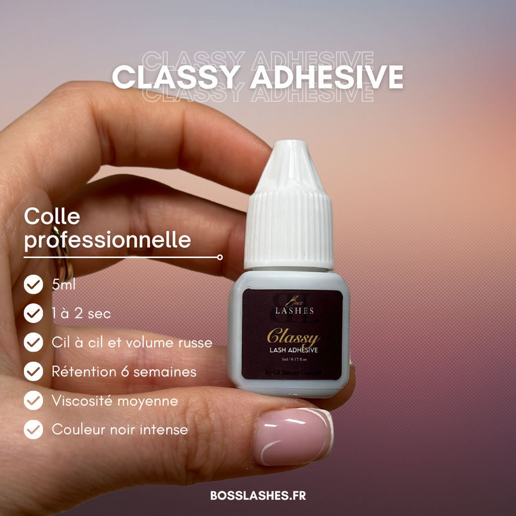 Classy Adhesive - Colle pour extensions de cils 5ml