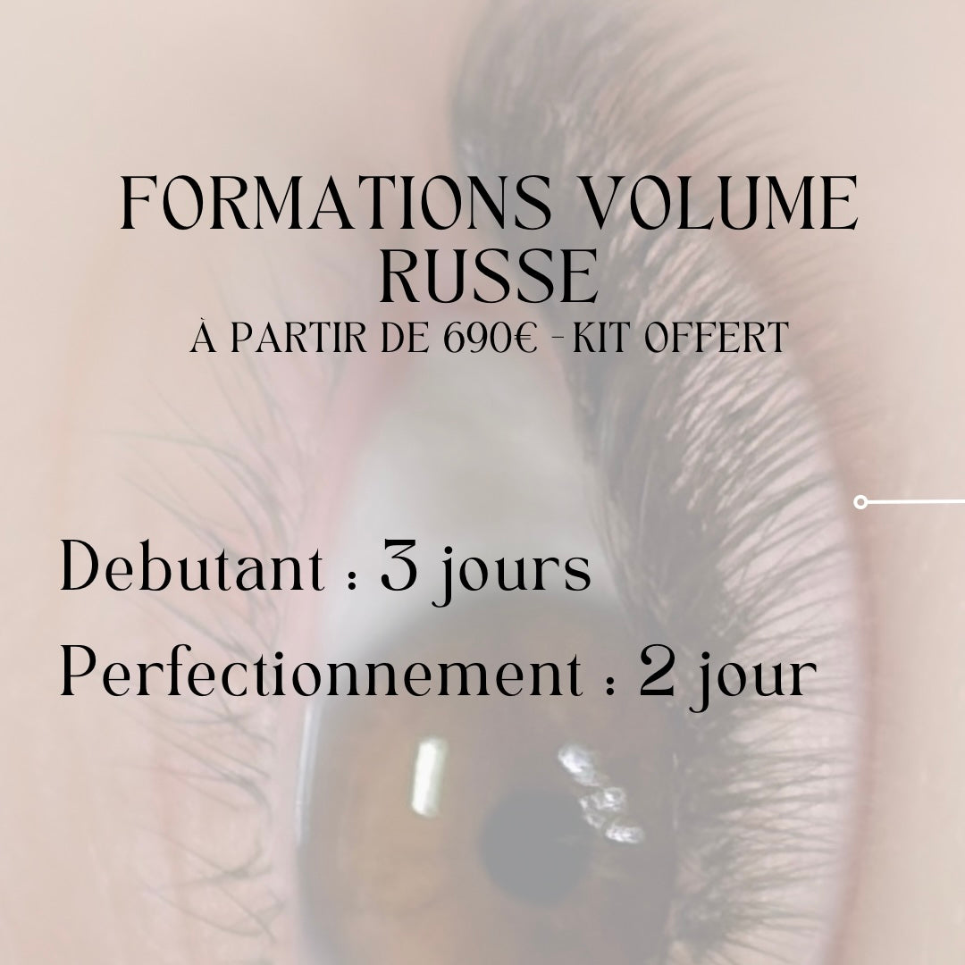 Formation Volume russe - la perfection du bouquet fait main